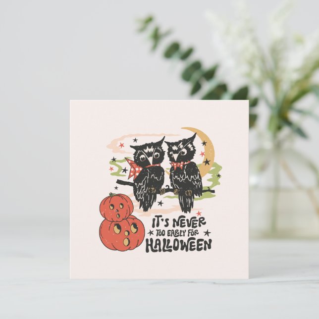 Zu Halloween ist es nie zu früh (Stehend Vorderseite)