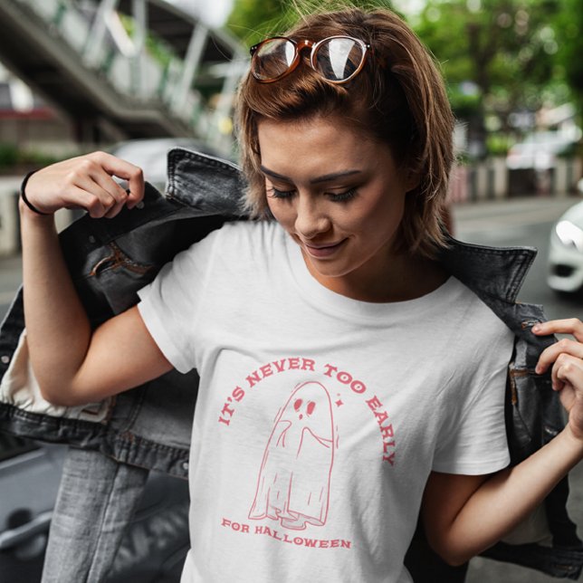 Zu Halloween ist es nie zu früh T-Shirt (Von Creator hochgeladen)