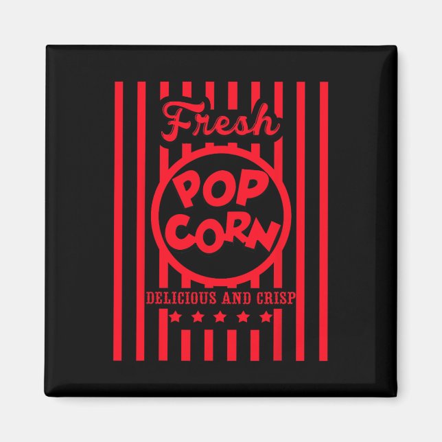 Zu Halloween-Kostüm für Popcorn Magnet (Vorne)