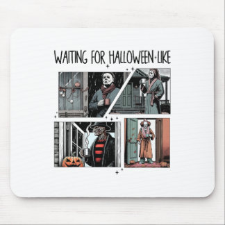 Zu Halloween wie Sarcastic Halloween Gho gewartet Mousepad