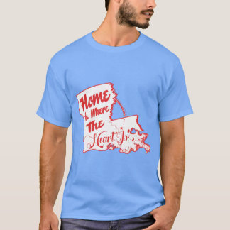 Zu Hause ist dort, wo das Herz ist T-Shirt