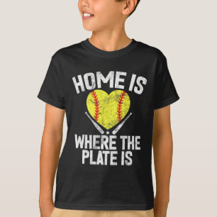 Zu Hause ist dort, wo der Teller weich istll Catch T-Shirt