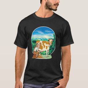 Zu Hause ist dort, wo meine Kühe sind, Bauern Kuh T-Shirt