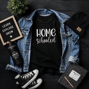 Zu Hause unterrichtete Jungen oder Mädchen T-Shirt