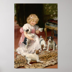 Zu heiß   Arthur John Elsley Poster