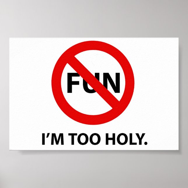 ZU HOLY POSTER (Vorne)