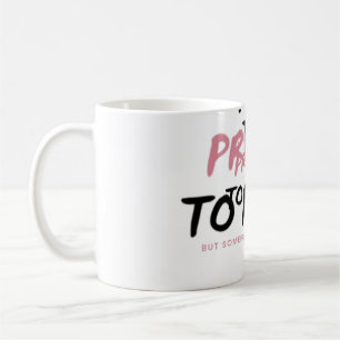 Zu hübsch um zu panik Sticker Lustige Coquette M Kaffeetasse