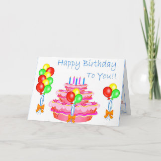 Zu Ihnen (alles Gute zum Geburtstag) Karte