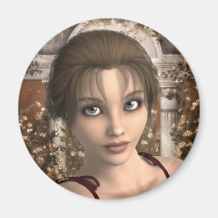 Zu in Liebe-Kunst-Magneten fallen Magnet