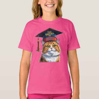 Zu intelligent zu pflegen | Sarcastic Witty Confid T-Shirt