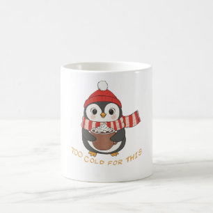 Zu kalt dafür kaffeetasse