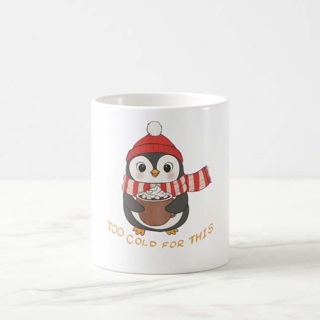 Zu kalt dafür kaffeetasse (Mittel)