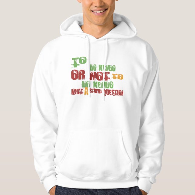 Zu Kendo tun Hoodie (Vorderseite)
