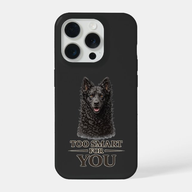 Zu klug für dich Mudi iPhone Hülle (Rückseite)