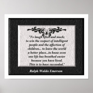 "Zu lachen oft und viel" Poster