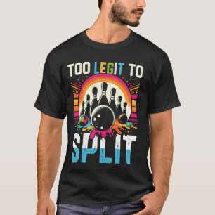 Zu legitim zum Aufteilen-Shirt Zu legitim zum Auft T-Shirt