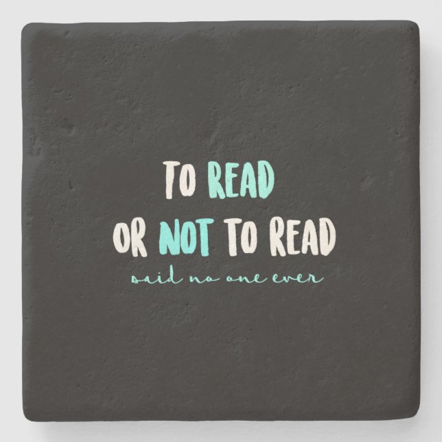 Zu lesen oder nicht lesen… steinuntersetzer (Vorderseite)