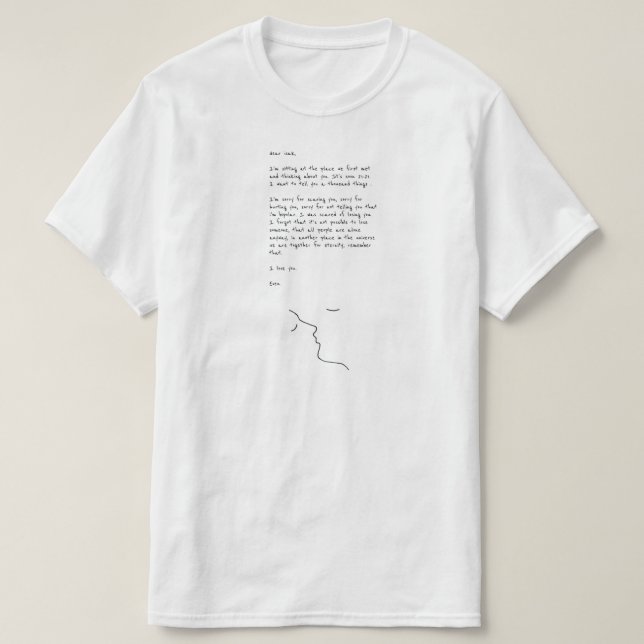 Zu Letter From Even T-Shirt (Design vorne)