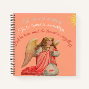 ZU LIEBEN UND GELIEBT ZU WERDEN INSPIRIEREND ROS NOTIZBUCH