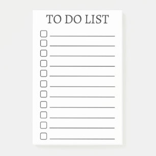 Zu Listen-moderne praktische Post-it Klebezettel