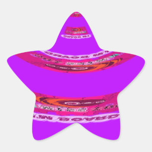 Zu lustig, ich vermisse dich, ich bin gelangweilt Stern-Aufkleber