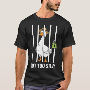 Zu lustige witzige Gans Wortspiel Humor für Tierli T-Shirt