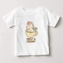Zu magisch zum Verschütten – Baby Einhorn Delight T-shirt