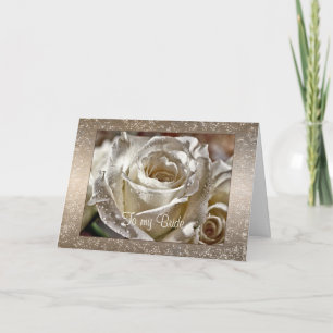 Zu meinem Braut-oder Ehemann-Hochzeitstag Karte