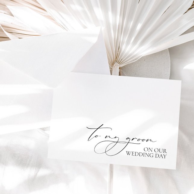 "Zu meinem Bräutigam am Hochzeitstag" Hochzeitstag (Von Creator hochgeladen)