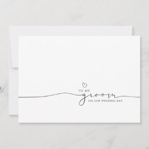 Zu meinem Bräutigam an unserem Hochzeitstag Niedli