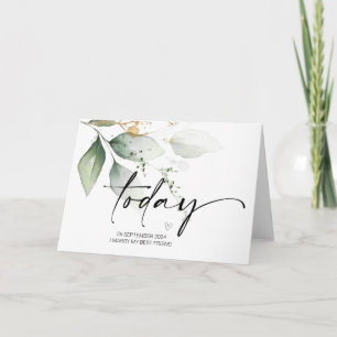 zu meinem Bräutigam an unserem Hochzeitstag von Ve Karte