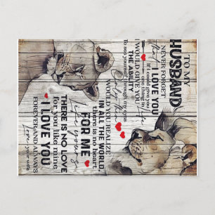 zu meinem Ehemann anwesend   Neues Zuhause-Geschen Ankündigungspostkarte