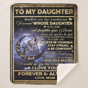 Zu meinem Geschenk an meine Tochter Schmetterlinge Sherpadecke