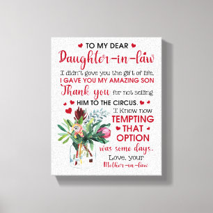 Zu meinem lieben Juristen Leinwanddruck