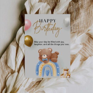 Zu meinem liebsten Babe glücklichen Geburtstag, Li Einladung