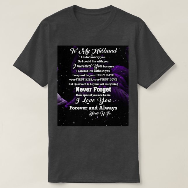 Zu meinem Mann habe ich dich nicht geheiratet, dam T-Shirt (Design vorne)