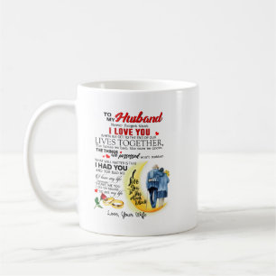 Zu meinem Mann nie vergessen, dass Shirt Kaffeetasse