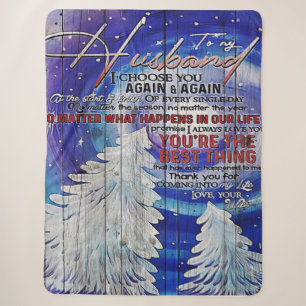 Zu meinem Mann Niedliches Geschenk für Vater Sherpadecke