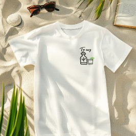 Zu meinem Tequila, Minimalistisch, Fun Couple Matc T-Shirt