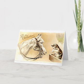 Zu meinem Valentinsgruß Feiertagskarte