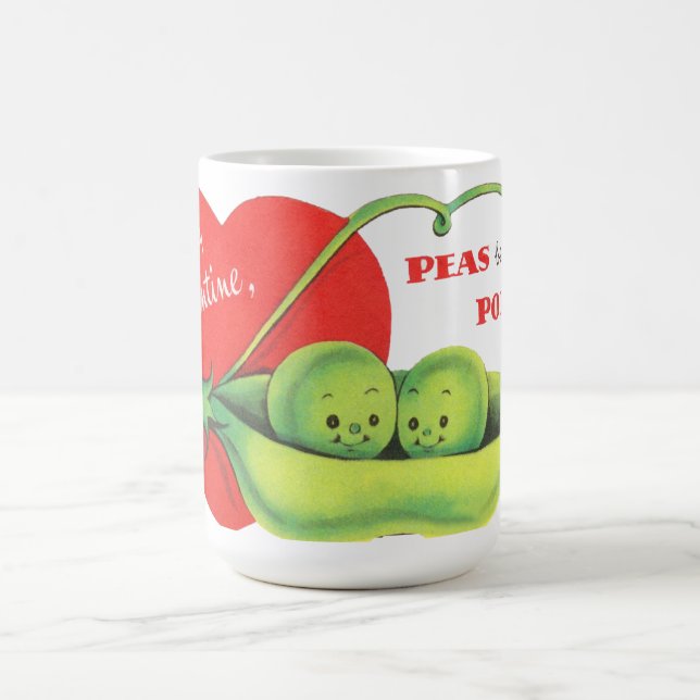 Zu meinem Valentinsgruß Kaffeetasse (Mittel)