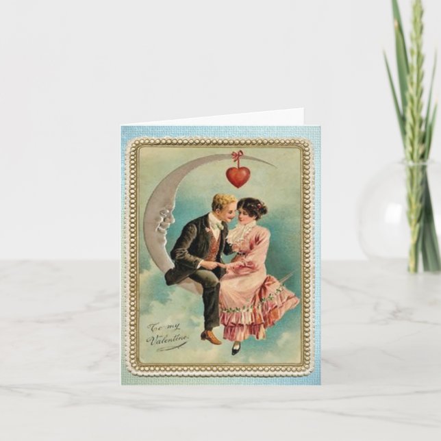 Zu meinem Valentinstag Feiertagskarte (Vorderseite)