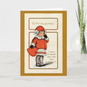 Zu meinem Valentinstag Feiertagskarte