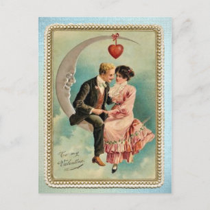 Zu meinem Valentinstag Feiertagspostkarte