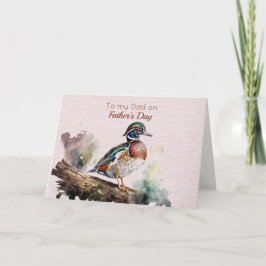 Zu meinem Vater am Vatertag Karte