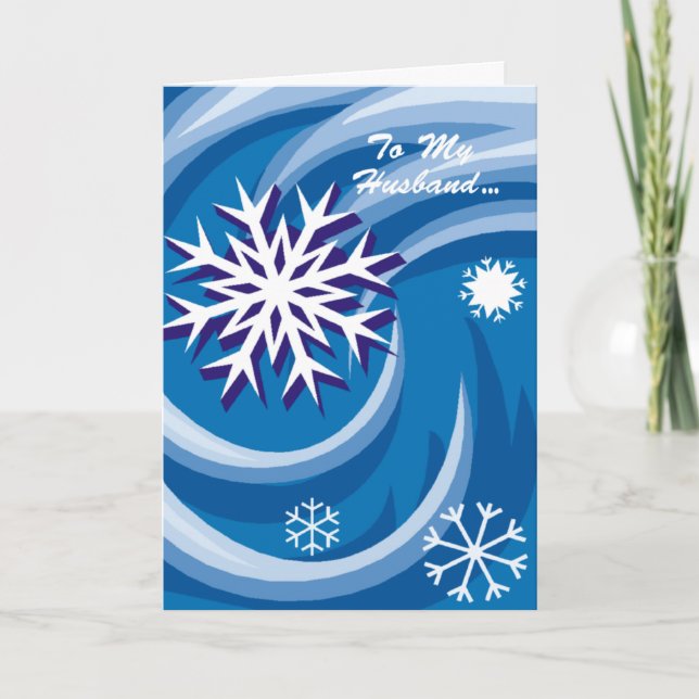 Zu meinem Weihnachtsfest Feiertagskarte (Vorderseite)