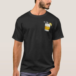 Zu meinem Whiskey Ice Lemon Drink, Fun Couple Matc T-Shirt
