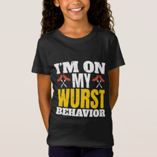 Zu meinem Wurst-Verhalten Funny Oktoberfest T-Shirt