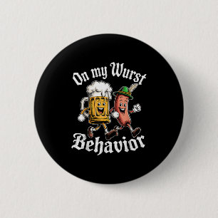 Zu meinem Wurstverhalten deutsche Bierwurst Erwach Button