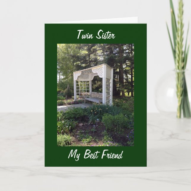 ZU MEINEM ZWEI SCHWESTER UND MEINEM BESTEN FREUND  KARTE (Vorderseite)